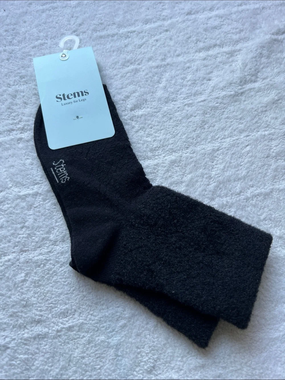 Stems Fleur Cotton Blend Crew Socks